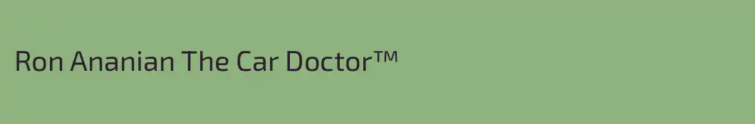 Ron Ananian The Car Doctor™